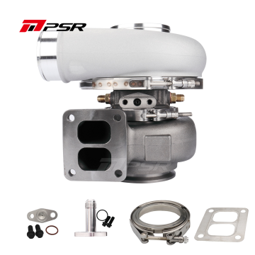 Turbodmychadlo Pulsar PSR 6270G 900HP T51R Mod 1.06A/R T4 Divided Inlet V-Band Outlet 4 OD Tubing