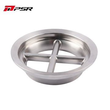 Pulsar PSR 5" to 4" Stainless Steel Cross Guard Flange Clamp Kit for 400 Series Turbo Turbine Housing Outlet