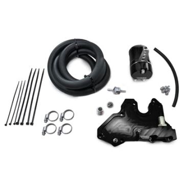 Oil Catch Can Kit Small Black 17 mm RTMG Performance for 1.8 / 2.0 TSI EA888.3 