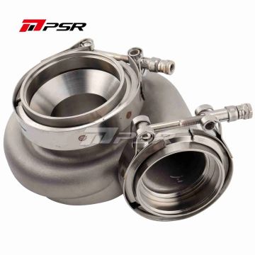 Pulsar PSR PTX28 Gen 1 / 2 Turbine Housing for 2860 / 2867 / 2871 Turbos Stainless Steel Dual V-Band 0.64A/R