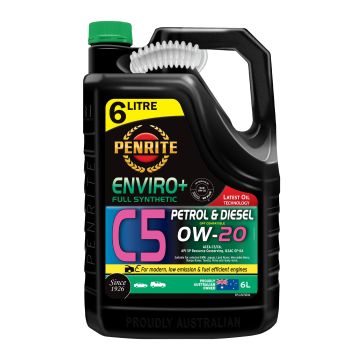 Motorový olej Penrite Enviro + C5 0W-20 Full Synthetic 6L