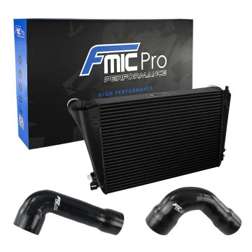 Intercooler FMIC.Pro se silikonovými hadicemi pro VAG 2.0 TSI EA888 GEN4 Golf 8 Audi S3 8Y Cupra Octavia Leon 2019-