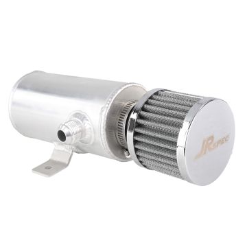 OIL CATCH TANK JRSPEC 0,75 L SE 2 BOČNÍMI PŘÍPOJKAMI AN10 A FILTREM