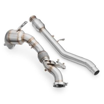 Downpipe RM Motors Cupra Formentor 2.0 TSI s OBD katalyzátorem a tlumičem