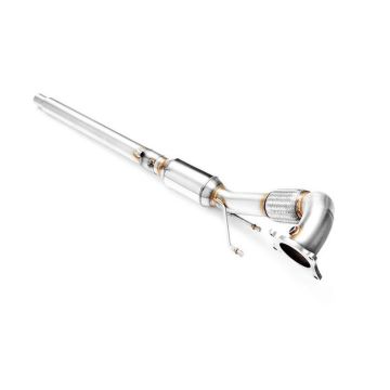 Downpipe RM Motors pro Audi A3 S3 8P TT 8J Seat Leon Cupra R Volkswagen Golf VI R 1.8 2.0 TSI TFSI s katalyzátorem Euro 3 100 CPSI