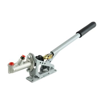 Hydraulická kompaktní ruční brzda horizontální RacingPedalBoxes – šedá