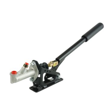 Hydraulická kompaktní ruční brzda horizontální RacingPedalBoxes – černy