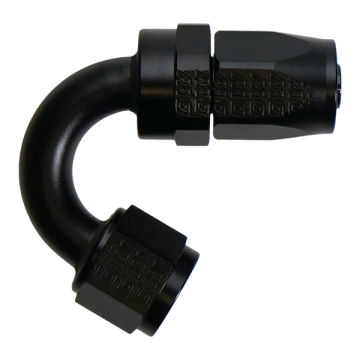 Koncovka hadice 8AN samice Flare otočná 150° CPE DeatschWerks