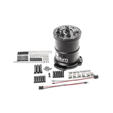 Radium Engineering Multi-Pump Fuel Surge Tank (MPFST) je vhodný pro Walbro GSS342 nebo AEM 50-1200 nebo DW440