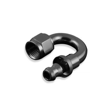 Koncovka 180' AN6 Push-On Černá