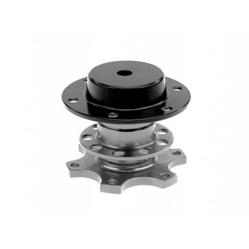 JRspec steering wheel quick release hub Srebrny