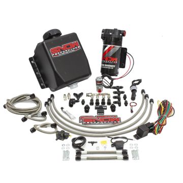 Snow Performance SNO-201QUAD-BRD Stage 1 Boost Cooler Forced Induction Water-Methanol Injection Quad Nozzle Kit