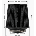 Kuželový vzduchový filtr FMIC.Pro délka 125mm montážní průměr 70mm Modrý-6