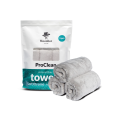 KAVALIER ProClean Microfiber Towel - SoftExtreme Plush Perfection 500 Grey 3pack