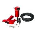Oil Catch Can Kit Large RTMG Performance for 1.8 / 2.0 TSI - Red 17mm