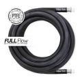Black Nylon PTFE Stainless Braided Fuel Hose AN6 1m (3.5ft) Nuke Performance