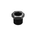 3/4 NPT Male to 1/2 NPT Female Reducer Pipe Bushing Hose Fitting Adapter Černá
