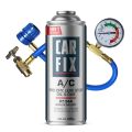 Přípravek CarFix 5v1 pro doplnění klimatizace R134a 235ml + hadice s manometrem-1