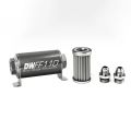 DeatschWerks In-Line Fuel Filter Kit -6AN 5 Micron 70mm