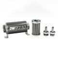 DeatschWerks In-Line Fuel Filter Kit 3/8IN 100 Micron 110mm