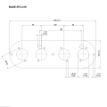 Vzduchový filtr Twin Carb Ramair RT3-219-405 100mm Vnitřní výška-2