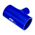 Silikonová T-spojka T-Piece 51/32mm Modrá