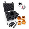 CANchecked TMU04 Bezdrátová sada snímačů teploty pneumatik s nabíjecím a úložným boxem