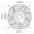 Davies Craig DC0122 Thermatic bezkartáčový elektrický ventilátor 8