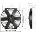 Davies Craig DC0162 Thermatic elektrický ventilátor 12