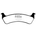 DP61129 Brake Pads GREENSTUFF EBC Brakes for Jeep Grand Cherokee Jeep Grand Cherokee