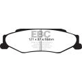 DP1160 Brake Pads ULTIMAX2 EBC Brakes for Cadillac XLR Chevrolet Corvette C5 Corvette C5 Z06