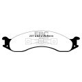 DP61257 Brake Pads GREENSTUFF EBC Brakes for Ford Econoline E250 Econoline E35