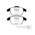 DP1517 Brake Pads ULTIMAX2 EBC Brakes for Audi A1 8X A3 8P A3 quattro 8P A3 Cabriolet 8P Seat Altea Altea Freetrack Ibiza 6J Ibiza 6P Leon 1P Toledo Skoda Fabia 5J Fabia NJ Octavia 1Z Octavia 1Z Estate 4x4 Rapid Rapid Spaceback Superb 3T Yeti Volkswagen B