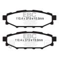 DP1584 Brake Pads ULTIMAX2 EBC Brakes for Subaru BRZ Forester Impreza Legacy BL5 Legacy BP5 Legacy Legacy BPD Legacy BLD Legacy BRD Outback XV Toyota GT86 Impreza R