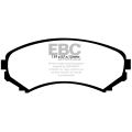 DP1619 Brake Pads ULTIMAX2 EBC Brakes for Mazda COMMERCIAL E2000 Panel Van E2200 Panel Van Mitsubishi Grandis Pajero Shogun Pajero Evo