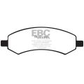 DP41738R Brake Pads YELLOWSTUFF EBC Brakes for Dodge USA Durango RAM TRUCKS 1500 1500 Classic Chrysler Aspen Dodge Dakota 2WD Dakota 4WD Durango Ram 1500 2WD Pick-up Ram 1500 4WD Pick-up Jeep J8 Mitsubishi Raider RAM TRUCKS 1500 1500 Classic Ram PickUp 15-2