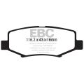 DP1799 Brake Pads ULTIMAX2 EBC Brakes for Dodge USA Nitro Jeep Cherokee Wrangler JK