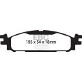DP41873R Brake Pads YELLOWSTUFF EBC Brakes for Ford Explorer USA5th Gen Flex Ford Explorer Flex Taurus LINCOLN MKS MKT