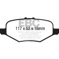 DP1887 Brake Pads ULTIMAX2 EBC Brakes for Ford Explorer USA5th Gen Flex
