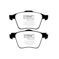 DP1914 Brake Pads ULTIMAX2 EBC Brakes for Ford Galaxy Mk2 Mondeo Saloon Mk4 Mondeo Hatchback Mk4 Mondeo Estate Mk4 Volvo S60 Mk2 S80 Mk2 V60 Mk1 V60 Cross Country V70 Mk3 XC70 Mk2 SMax S60 Mk2 D5 S60 Mk2 T5 S60 Mk2 T6 S80 Mk2 T5 S80 Mk2 T6 V60 Mk1 T5 V60 