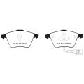 DP81946RP1 Racing Brake Pads RP-1 Racing EBC Brakes for Audi S3 8P PR-1ZK TT quattro 8J Volkswagen Golf Mk6 Scirocco Audi TT quattro TTS quattro Volkswagen Golf R Mk6 Scirocco R Golf Mk6 R