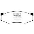 DP6538 Brake Pads GREENSTUFF EBC Brakes for Nissan Pick-up Ford South Africa Courier Mazda South Africa Mitsubishi South Africa Colt Rodeo Nissan Australia and New Zealand Navara BSeries
