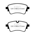 DP62435 Brake Pads GREENSTUFF EBC Brakes for Audi Q5 FY Q5 quattro FY