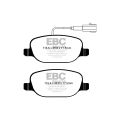 DP63080 Brake Pads GREENSTUFF EBC Brakes for Lexus RX450h UX250h Suzuki Across Toyota Rav 4 XA50 Lexus RX350 RX450H Toyota RAV 4 RX200t RX30