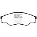DPX2001 Brake Pads ULTIMAX2 EBC Brakes for Toyota COMMERCIAL Toyota Australia and New Zealand HiLux GGN HiLux KUN HiLux TGN HiLux Extra Cab KUN15