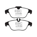 DPX2012 Brake Pads ULTIMAX2 EBC Brakes for Mercedes-Benz EClass Coupe C207 E350 TD GLKClass X204 GLK200 GLKClass X204 GLK220 GLKClass X204 GLK250 GLKClass X204 GLK280 GLKClass X204 GLK300 GLKClass X204 GLK320 GLKClass X204 GLK350