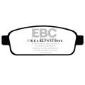 DP42066R Brake Pads YELLOWSTUFF EBC Brakes for Chevrolet Cruze J300 Orlando Trax Opel Astra J Astra J OPC Astra GTC J Astra GTC J OPC Cascada GTC J GTC J OPC Mokka Mokka X Zafira Tourer VAUXHALL Astra J Astra GTC J Cascada GTC J GTC J VXR Mokka Mokka X Za-2