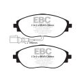 DP42127R Brake Pads YELLOWSTUFF EBC Brakes for Audi A3 Q3 S3 SQ2 TT TTS Cupra Ateca Formentor Leon Seat Alhambra Leon Tarraco Skoda Kodiaq Octavia Superb VW Arteon CC Golf Passat Sharan Tiguan TRoc
