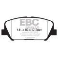 DP42172R Brake Pads YELLOWSTUFF EBC Brakes for Hyundai Veloster KIA Optima TF Hyundai KIA Forte Forte Koup Cee'd ED i30 GD Cee'd JD ProCee'd JD Veloster
