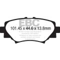 DP42186R Brake Pads YELLOWSTUFF EBC Brakes for Mazda 3 BM 3 BN Mazda 3 BM 3 BN